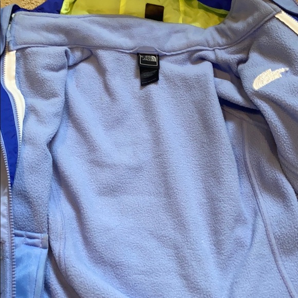 North face girls jacket outer shell and fleece - Picture 2 of 2